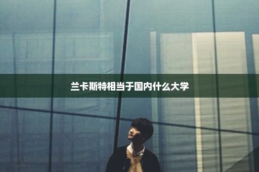 兰卡斯特相当于国内什么大学