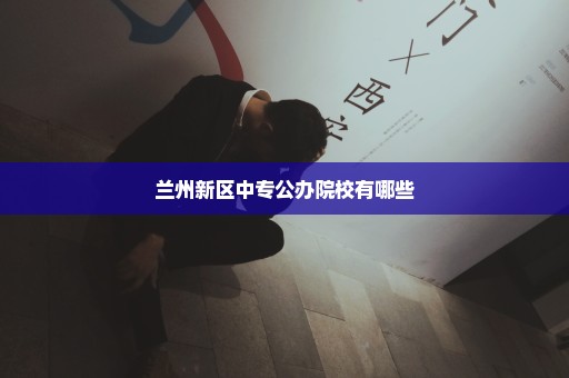 兰州新区中专公办院校有哪些