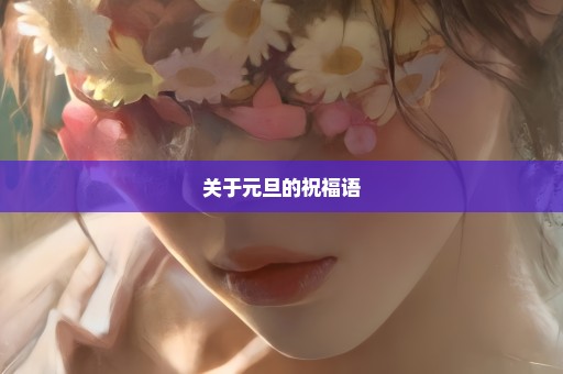 关于元旦的祝福语