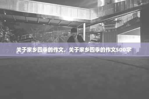 关于家乡四季的作文，关于家乡四季的作文500字 