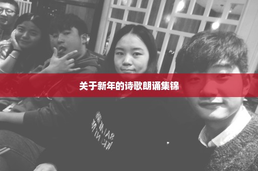 关于新年的诗歌朗诵集锦