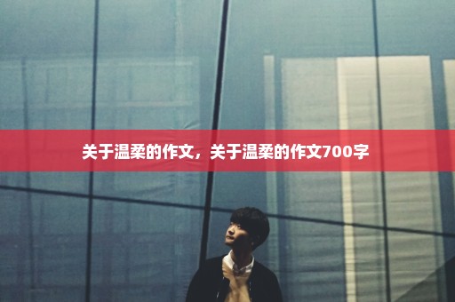 关于温柔的作文，关于温柔的作文700字 
