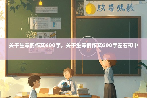 关于生命的作文600字，关于生命的作文600字左右初中 