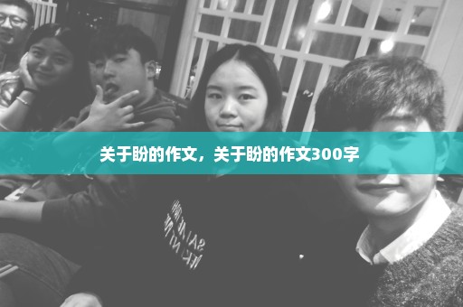 关于盼的作文，关于盼的作文300字 