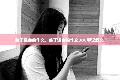 关于误会的作文，关于误会的作文800字记叙文 