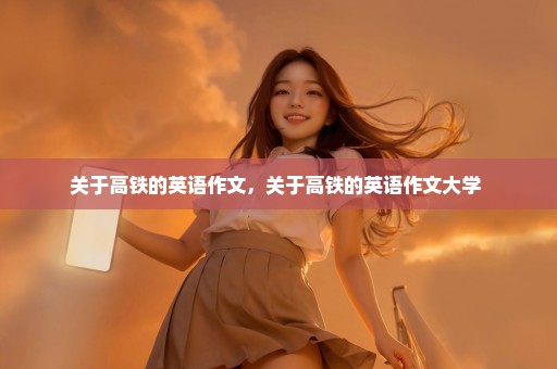 关于高铁的英语作文，关于高铁的英语作文大学 