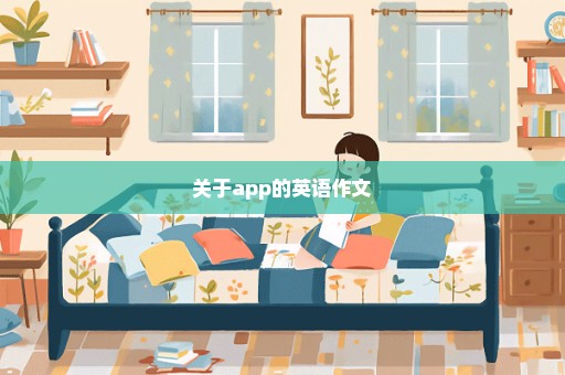 关于app的英语作文