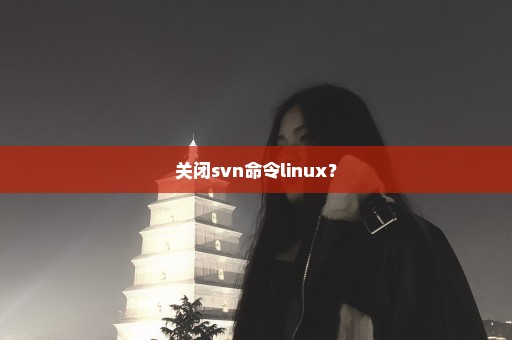 关闭svn命令linux？
