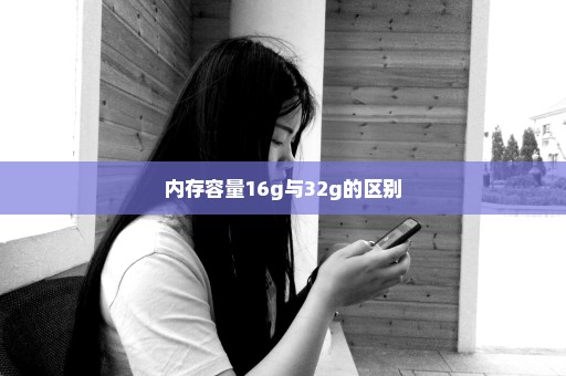 内存容量16g与32g的区别