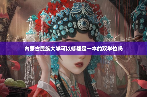 内蒙古民族大学可以修都是一本的双学位吗