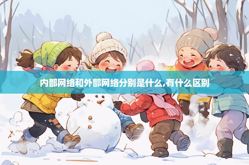 内部网络和外部网络分别是什么,有什么区别