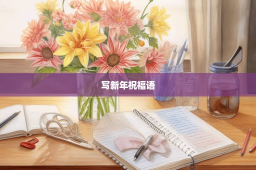 写新年祝福语