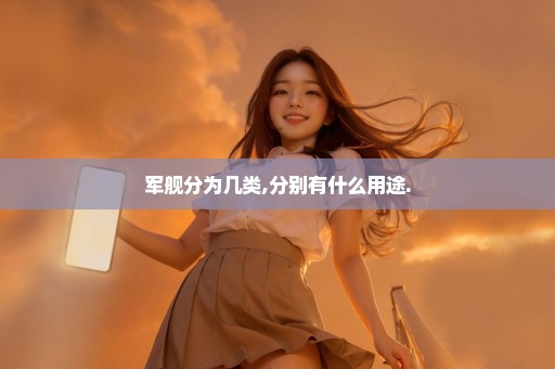 军舰分为几类,分别有什么用途.