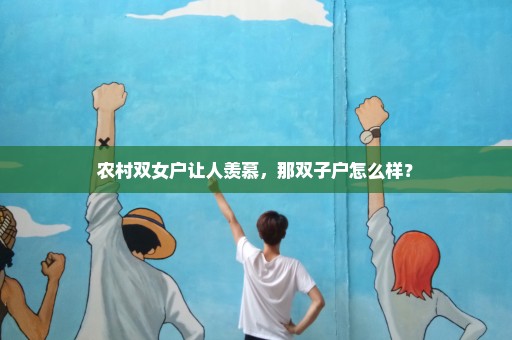 农村双女户让人羡慕，那双子户怎么样？