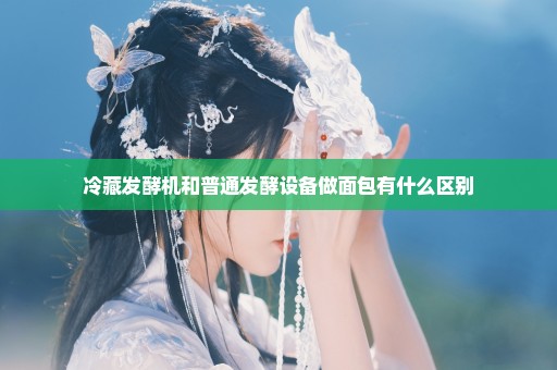 冷藏发酵机和普通发酵设备做面包有什么区别