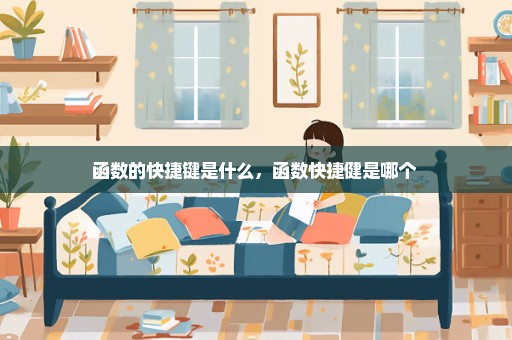 函数的快捷键是什么，函数快捷健是哪个 