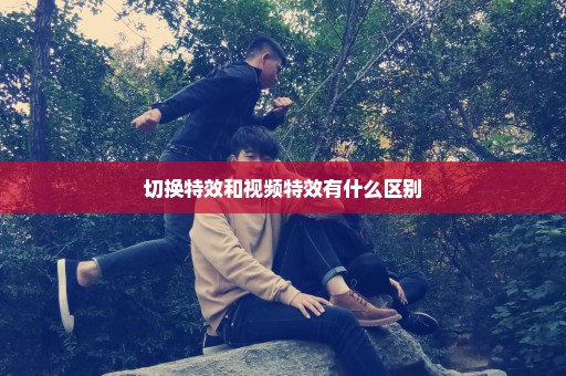 切换特效和视频特效有什么区别