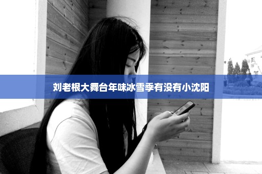 刘老根大舞台年味冰雪季有没有小沈阳