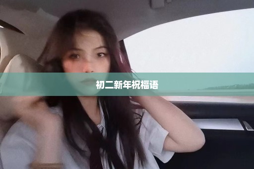 初二新年祝福语