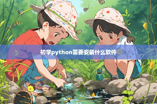 初学python需要安装什么软件