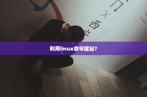 利用linux命令建站？
