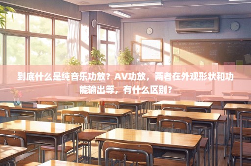 到底什么是纯音乐功放？AV功放，两者在外观形状和功能输出等，有什么区别？