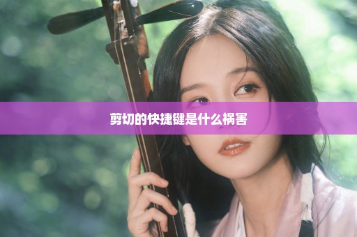 剪切的快捷键是什么祸害