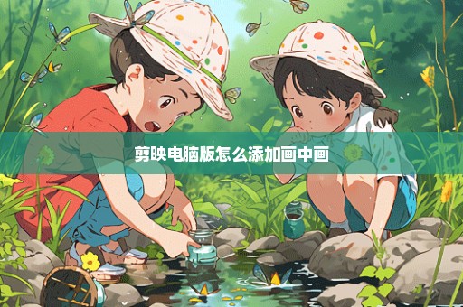 剪映电脑版怎么添加画中画