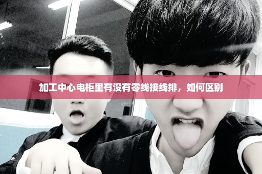 加工中心电柜里有没有零线接线排，如何区别
