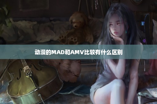 动漫的MAD和AMV比较有什么区别