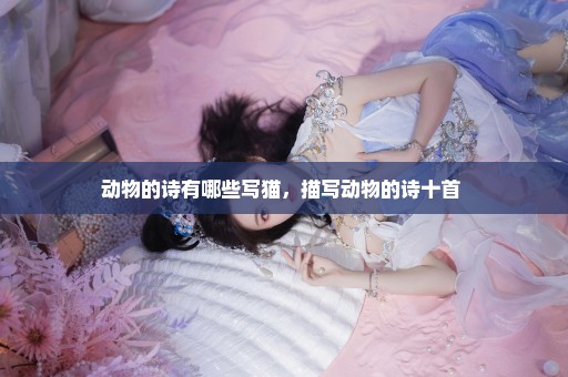 动物的诗有哪些写猫，描写动物的诗十首 