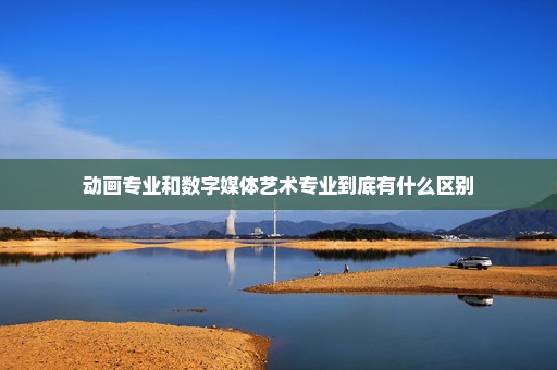 动画专业和数字媒体艺术专业到底有什么区别