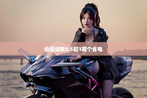 动画缩放0.5和1哪个省电