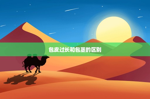包皮过长和包茎的区别