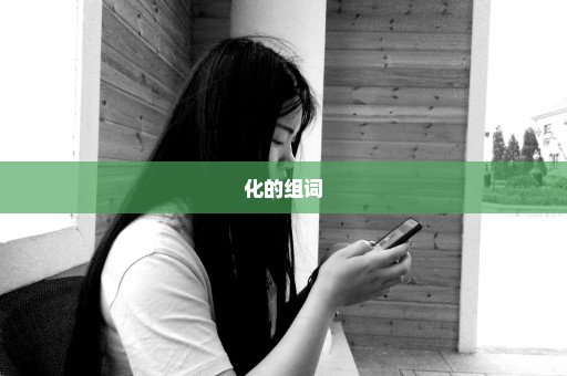 化的组词