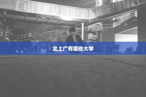 北上广有哪些大学