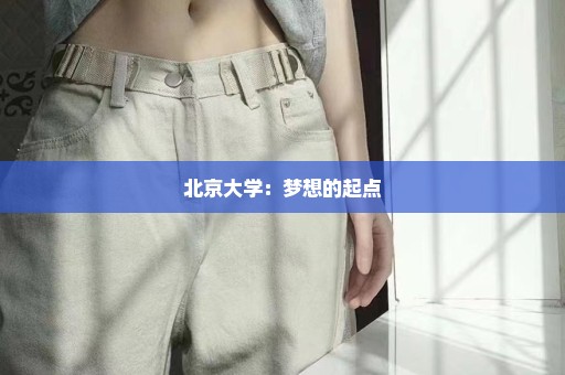 北京大学：梦想的起点