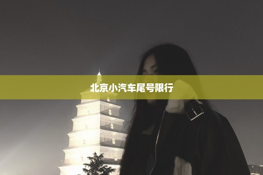 北京小汽车尾号限行
