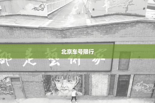 北京车号限行