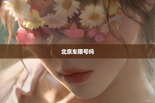 北京车限号吗