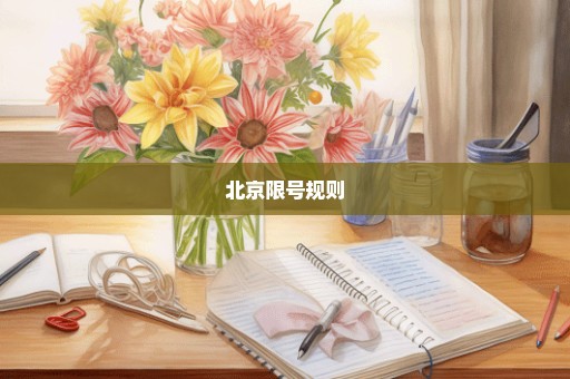 北京限号规则