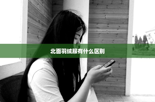 北面羽绒服有什么区别