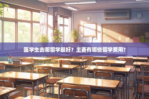 医学生去哪留学最好？主要有哪些留学费用?