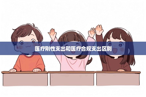 医疗刚性支出和医疗合规支出区别