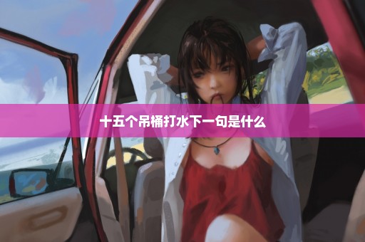 十五个吊桶打水下一句是什么