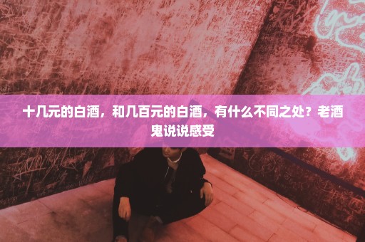 十几元的白酒，和几百元的白酒，有什么不同之处？老酒鬼说说感受