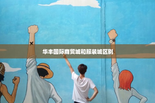 华丰国际商贸城和服装城区别