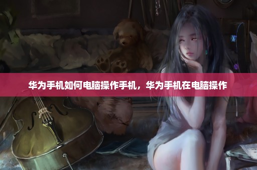 华为手机如何电脑操作手机，华为手机在电脑操作 