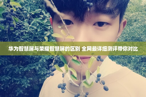 华为智慧屏与荣耀智慧屏的区别 全网最详细测评带你对比