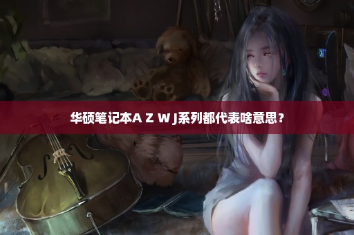 华硕笔记本A Z W J系列都代表啥意思？